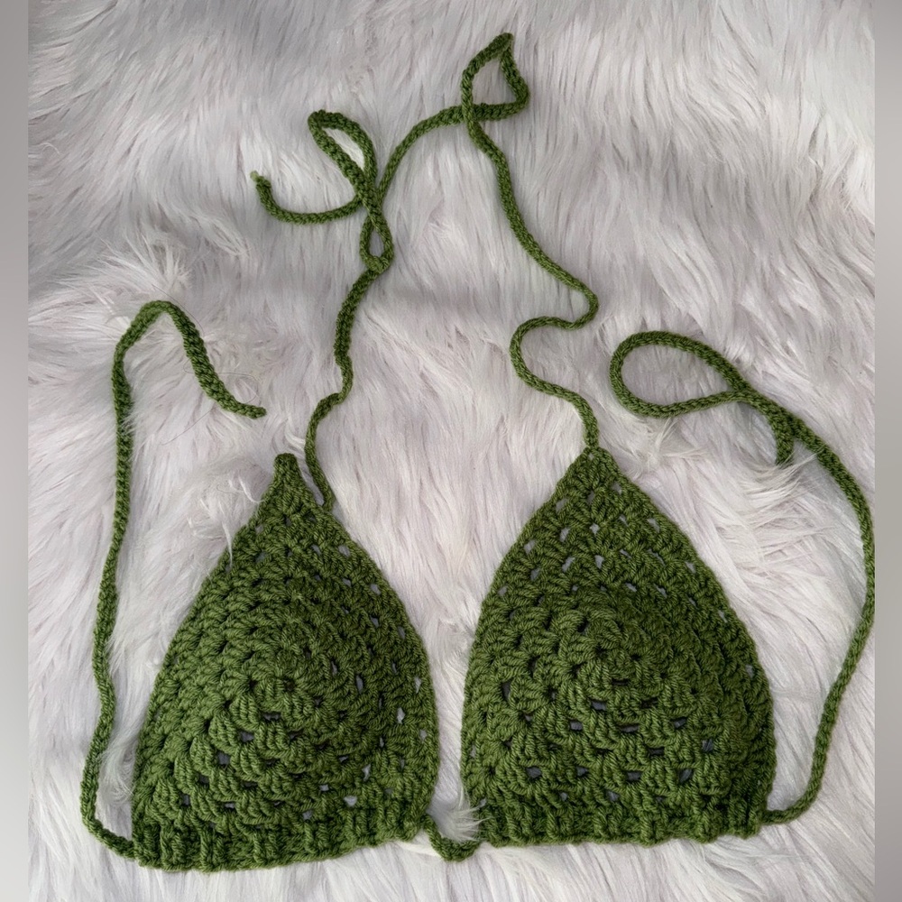 Handcrafted Crocheted Bikini Top